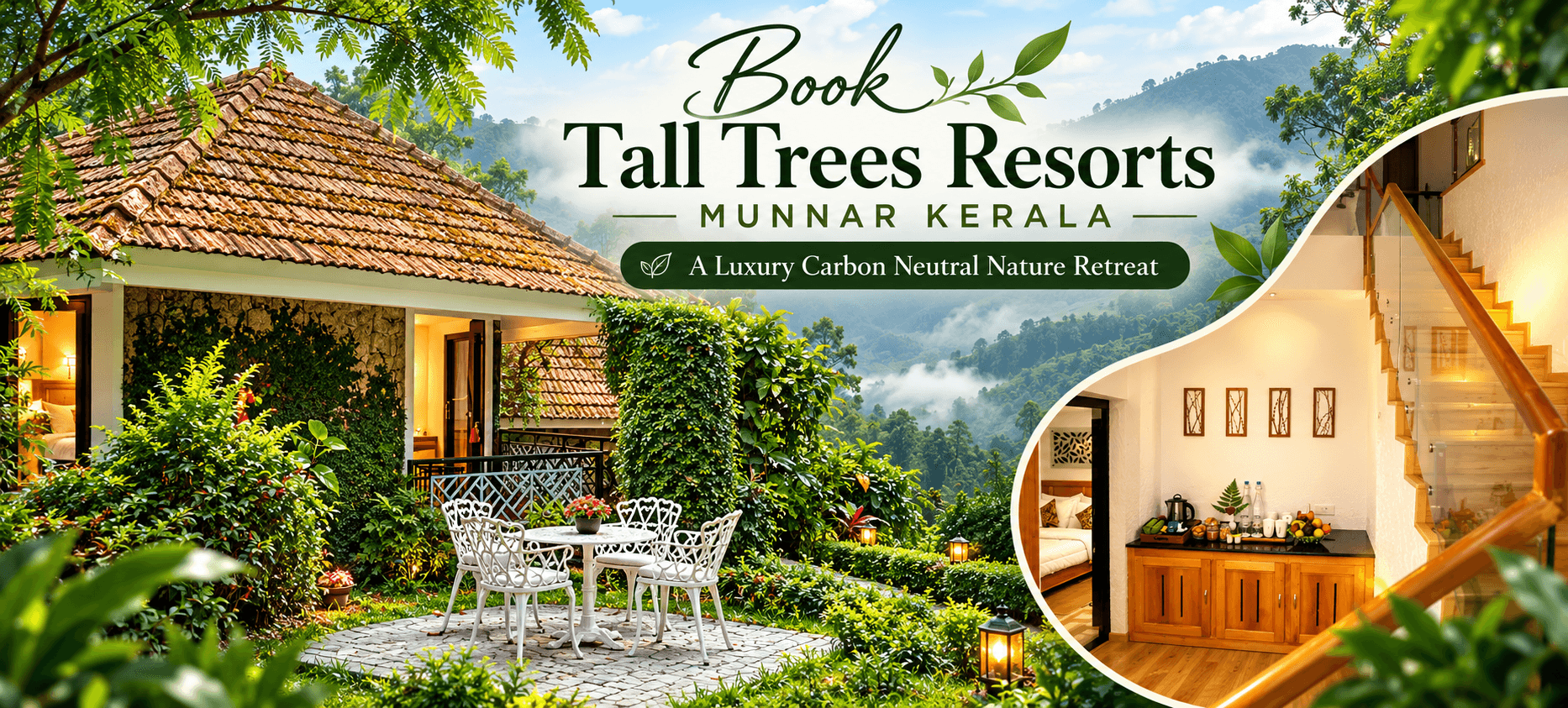 Book Tall Trees Resorts Munnar Kerala A Luxury Carbon Neutral Nature Retreat